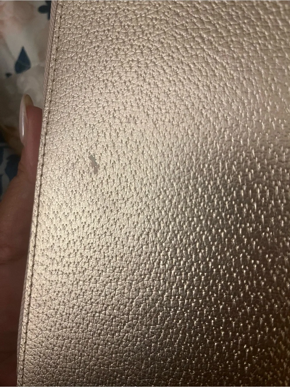 Kate Spade Rosegold zip planner